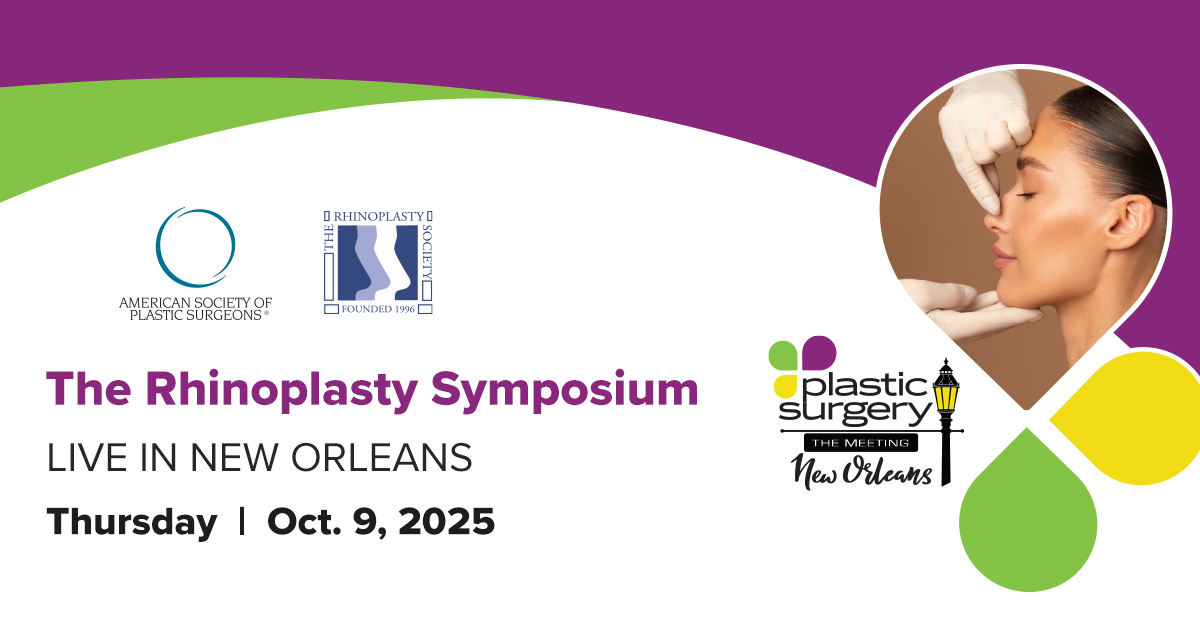 ASPS_Members's tweet card. The Rhinoplasty Symposium 2025