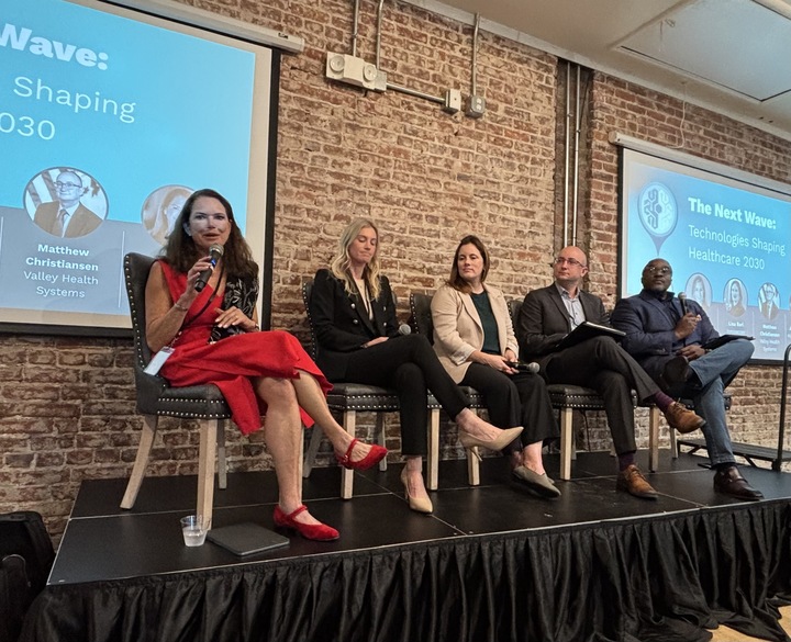 manup4's tweet card. During a recent panel discussion, healthcare leaders highlighted that the true promise of technology lies in ensuring that tools are practical, trusted and widely usable for both patients and...