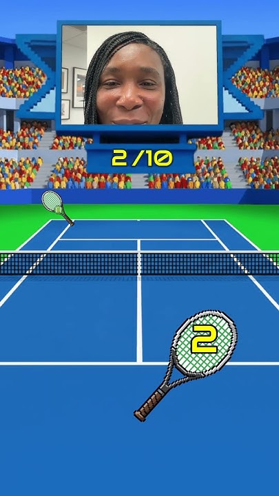 Venuseswilliams's tweet card. Loving the new Tennis Rally effect on YouTube Shorts! #sponsored