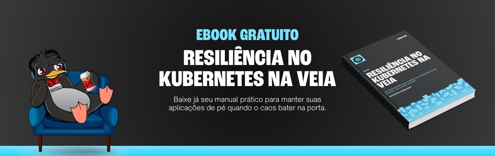 LINUXtipsBR's tweet card. Um guia direto, cheio de exemplos práticos, para transformar caos em tranquilidade e deixar sua infraestrutura pronta para qualquer desafio.