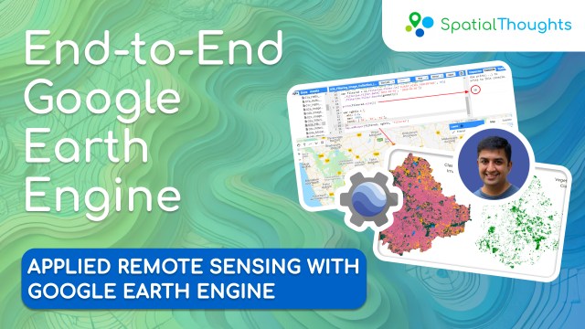 spatialthoughts's tweet card. This cohort is now full. You may sign-up to be notified when the next cohort is scheduled. Google Earth Engine is a cloud-based platform that enables large-scale processing of satellite i…