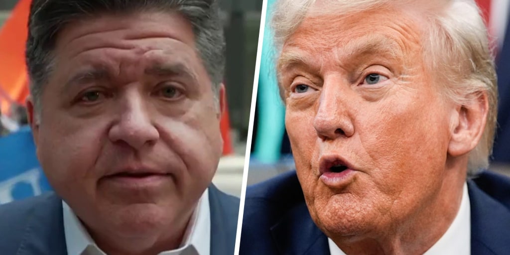 JesseRodriguez's tweet card. Illinois Governor JB Pritzker (D) spoke to MSNBC Senior Political and National Correspondent Jacob Soboroff in Chicago where he responded to the president's call for him to be jailed, saying Trump is...