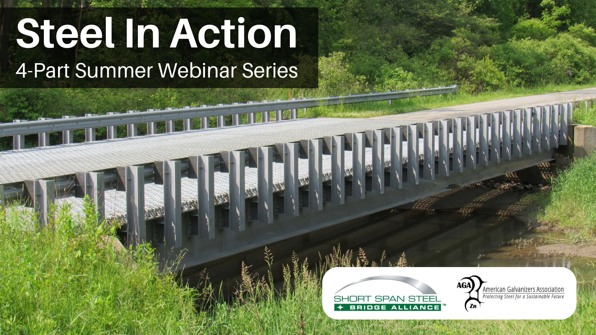 ShortSpanSteel's tweet card. Watch this four-part, on-demand video series featuring expert-led case studies on cost-effective, resilient short span bridge projects—now available with downloadable presentation materials.