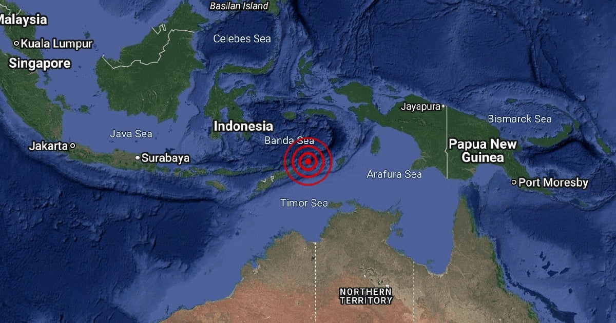 NST_Online's tweet card. JAKARTA: A 6.1 magnitude earthquake struck Indonesia’s Maluku province with its epicentre located offshore, at a depth of 163 km (101.28 miles), the country’s geophysics agency said on Wednesday.