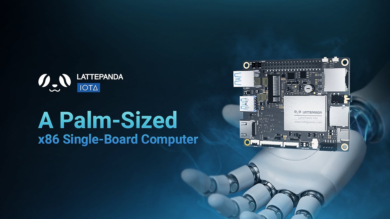 dfrobotcn's tweet card. Introducing LattePanda IOTA - A Palm-sized X86 Single Board Computer