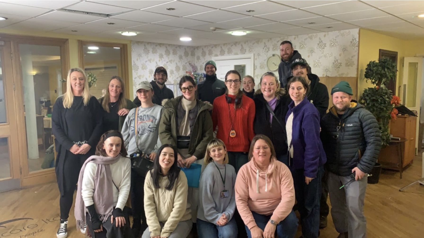 GibraltarNH's tweet card. The team at Gibraltar Nursing Home in Monmouth was delighted to welcome Flumeri Films for an exciting filming project.