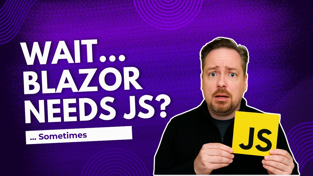 EngstromJimmy's tweet card. Does Blazor Really Need JavaScript? Let’s Clear This Up.