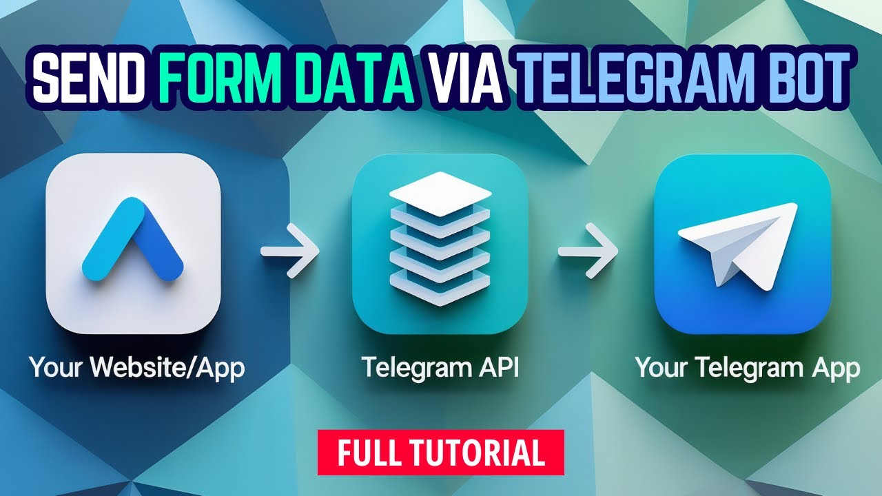 gilgeekify's tweet card. Submit Website Form Data to Telegram - Full Serverless Tutorial