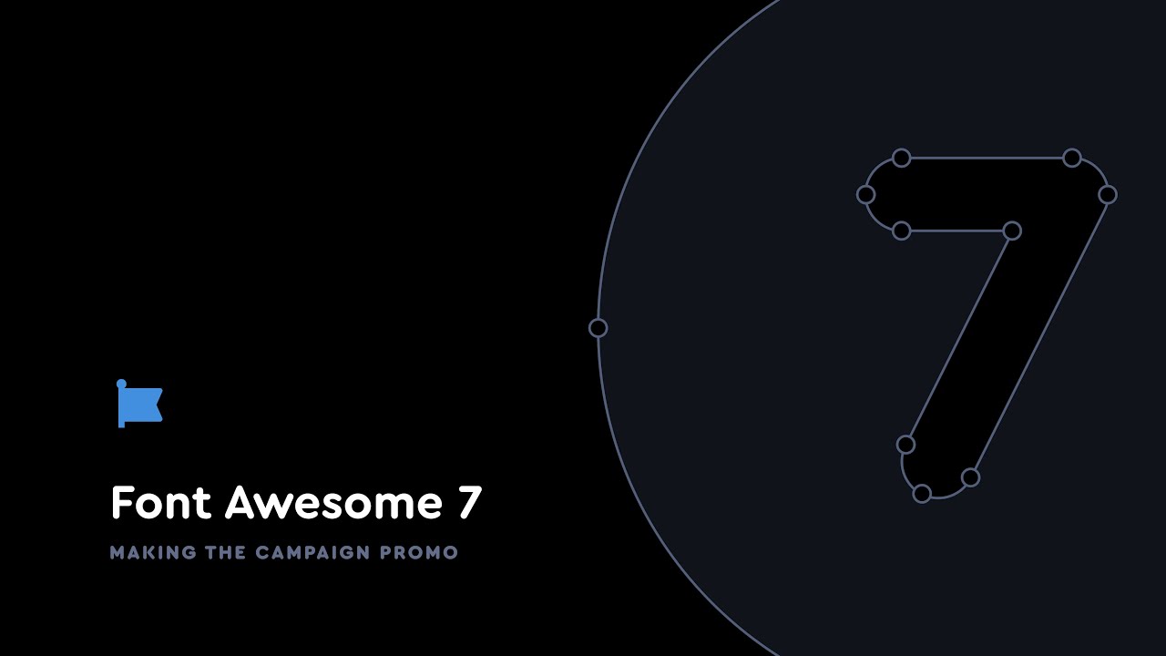 supercodepoet's tweet card. Making the Font Awesome 7 Campaign Promo Mini Doc | Font Awesome