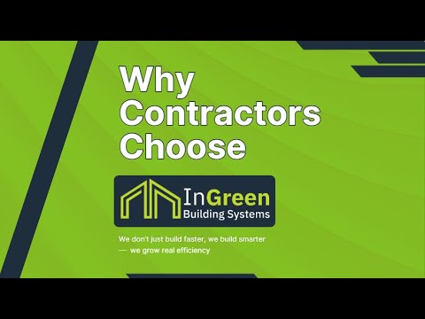 InGreenBSystems's tweet card. Why Contractors Choose InGreen SIPs – Innovative Building Technology...