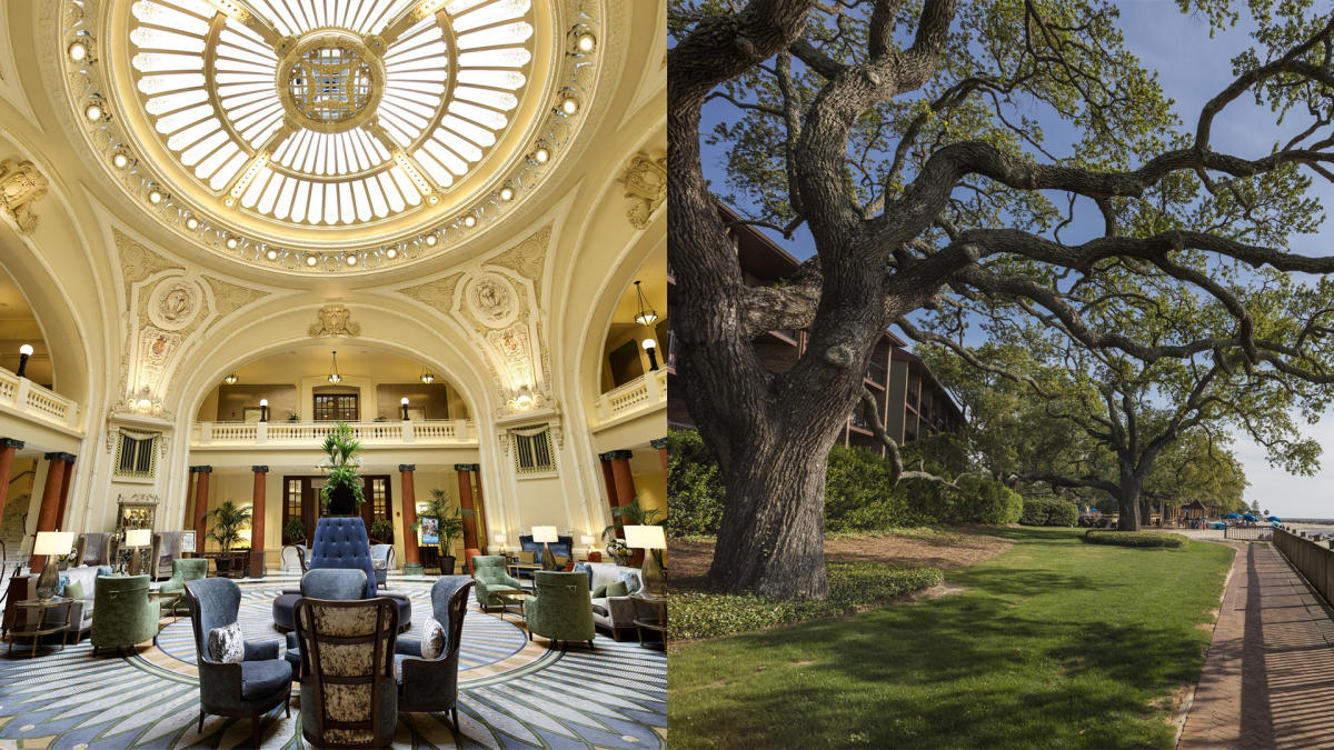 VisitMobileBiz's tweet card. Classic accommodations meet modern luxury amenities in Mobile, AL