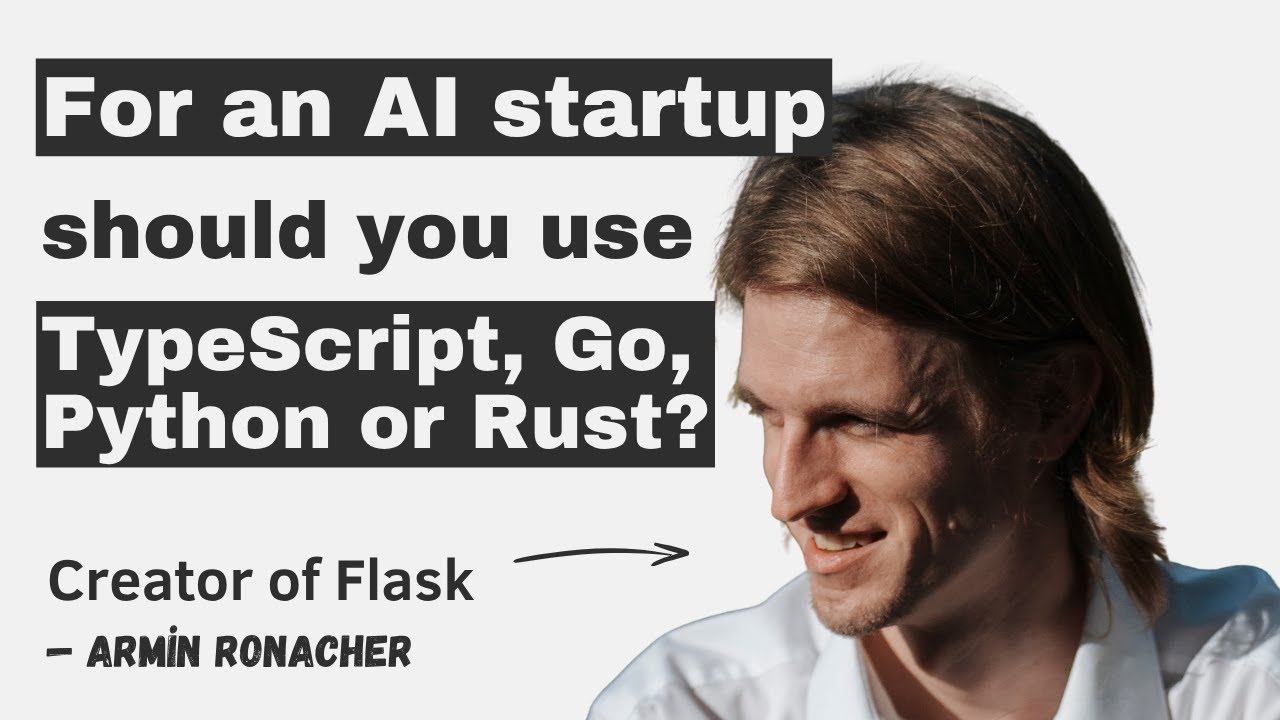 talks_weekly's tweet card. Python, Go, Rust, TypeScript and AI with Armin Ronacher