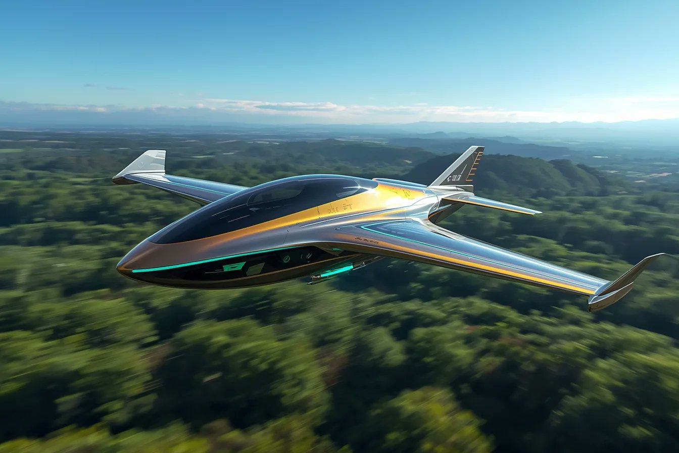 eonergie_fr's tweet card. D’ici 2050, l’aviation doit diviser par deux ses émissions de CO₂ tout en absorbant le trafic croissant de 8,2 milliards de passagers annuels, un