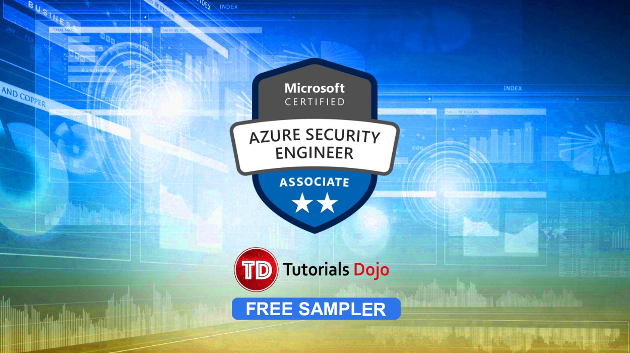 tutorialsdojo's tweet card. FREE AZ-500 Microsoft Azure Security Engineer Associate Practice Test Questions in TIMED and REVIEW mode. To increase your chances of passing the exam, we recommend that you also get the full version...