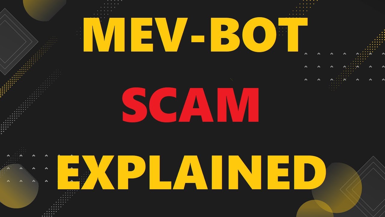 PromptScripting's tweet card. MEV BOT SCAM EXPLAINED | HOW IT WORKS ..