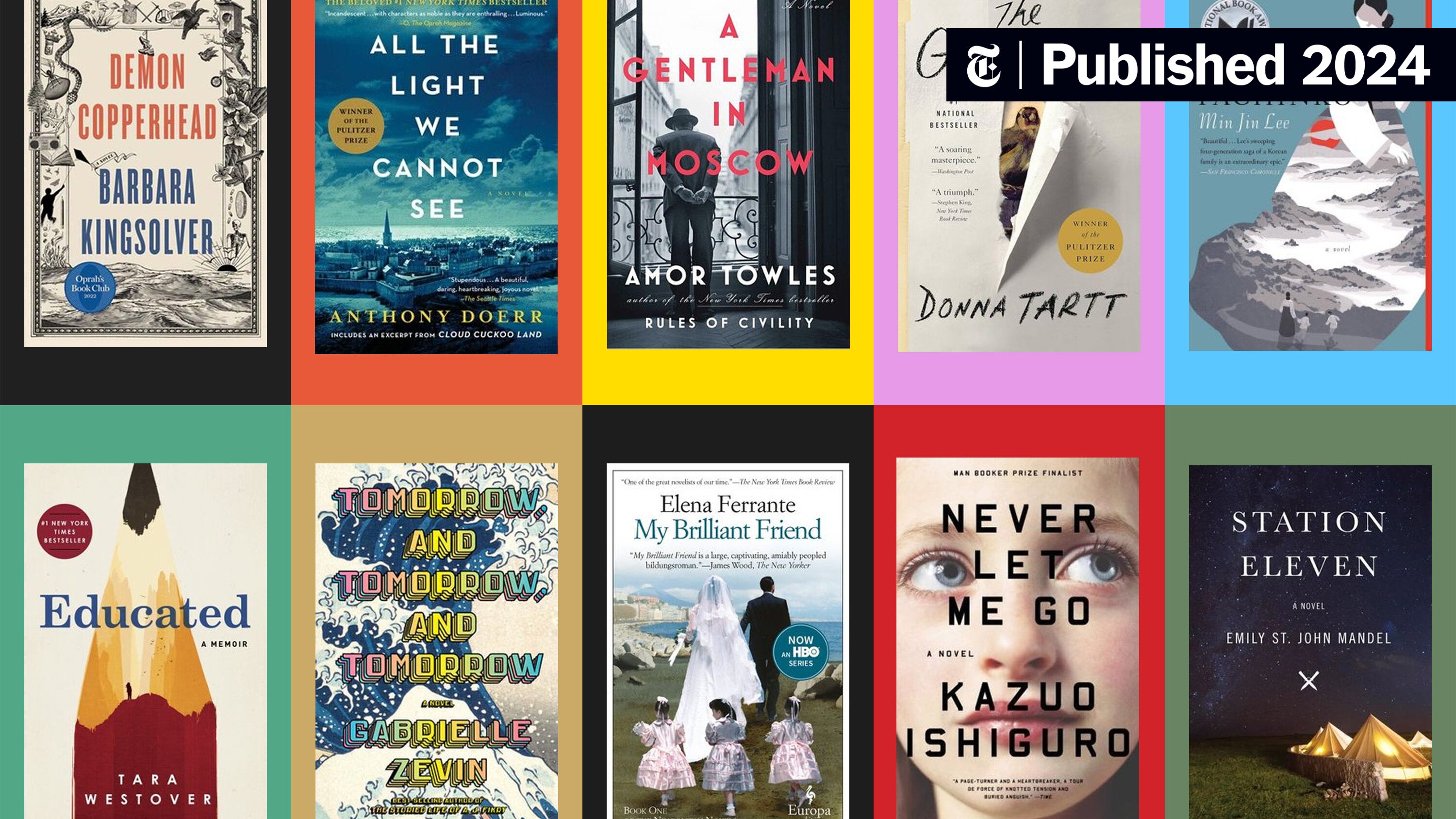 websider's tweet card. The people have spoken. Here are the books they voted for.