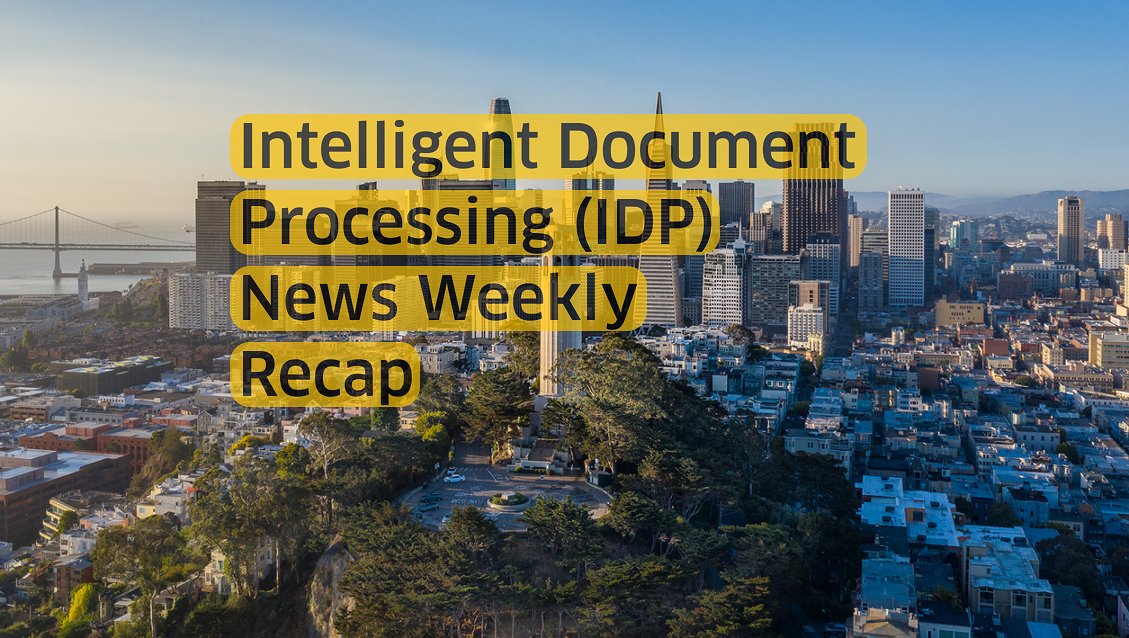 idpassoc's tweet card. In this section we cover news, insights and trivia about Intelligent Document Processing (IDP), share interesting articles, upcoming webinars, events and more.