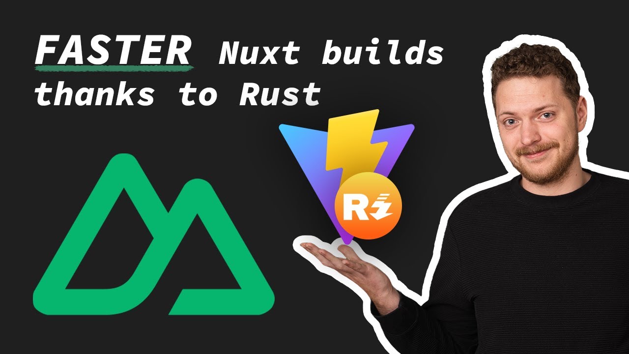 Mokkapps's tweet card. FASTER Nuxt Production builds with 3 lines of changes