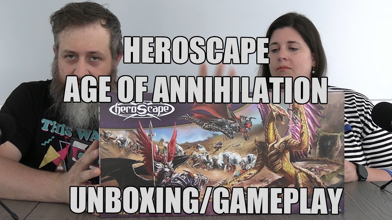 nerdimmersion's tweet card. HeroScape Age of Annihilation Unboxing/Gameplay | Nerd Immersion