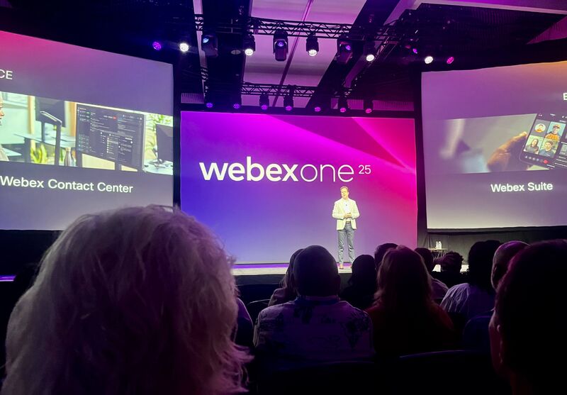 CXAccelerator's tweet card. “We are not just witnessing the future. We’re building it.” – Vinod Muthukrishnan Day two of #WebexOne keynotes carried one unmissable theme: connected intelligence. 🔗 Cisco is working to link the...