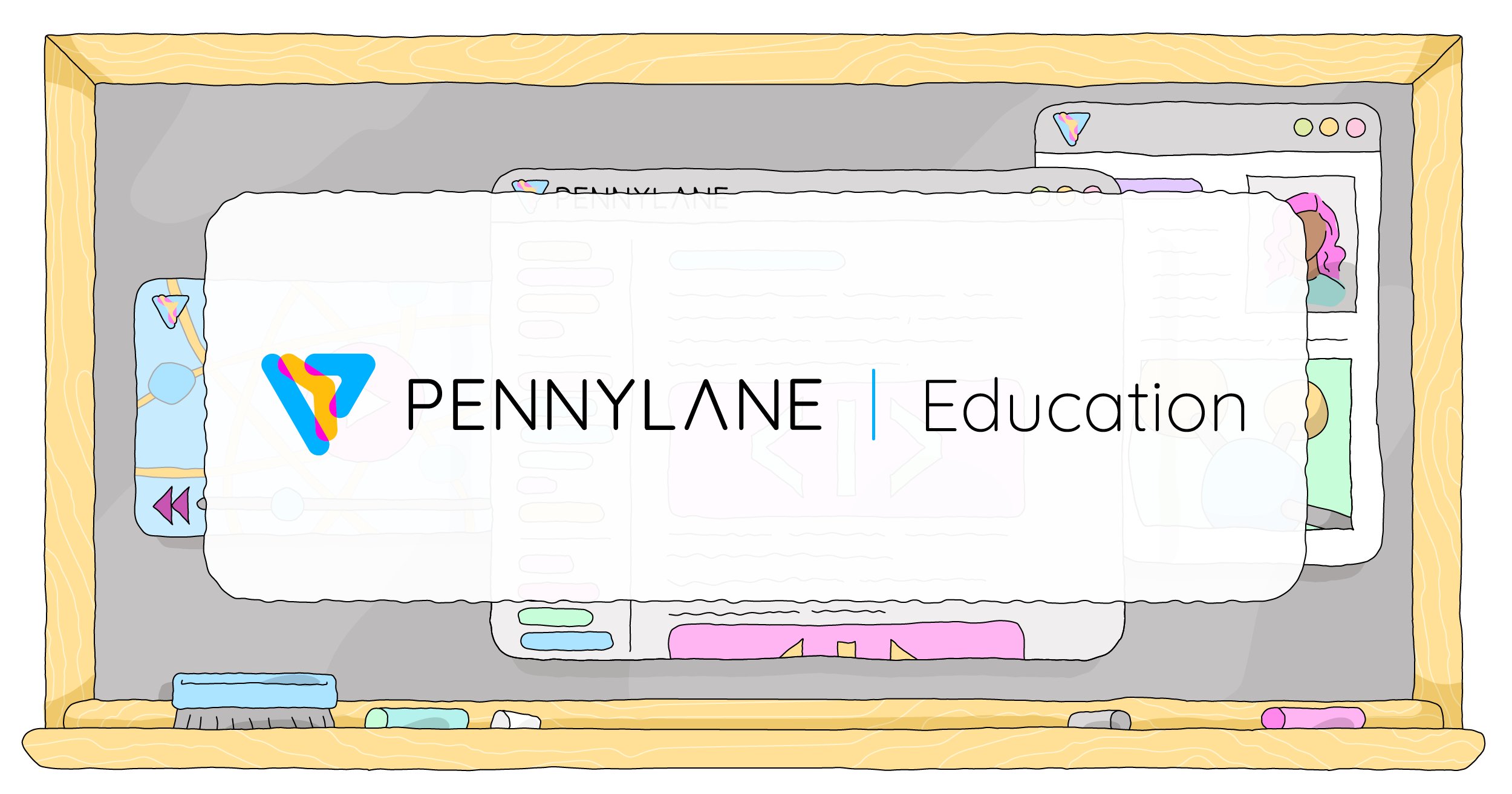 XanaduAI's tweet card. Teach quantum programming with PennyLane! Empower your students with innovative resources to shape the next generation of quantum professionals.