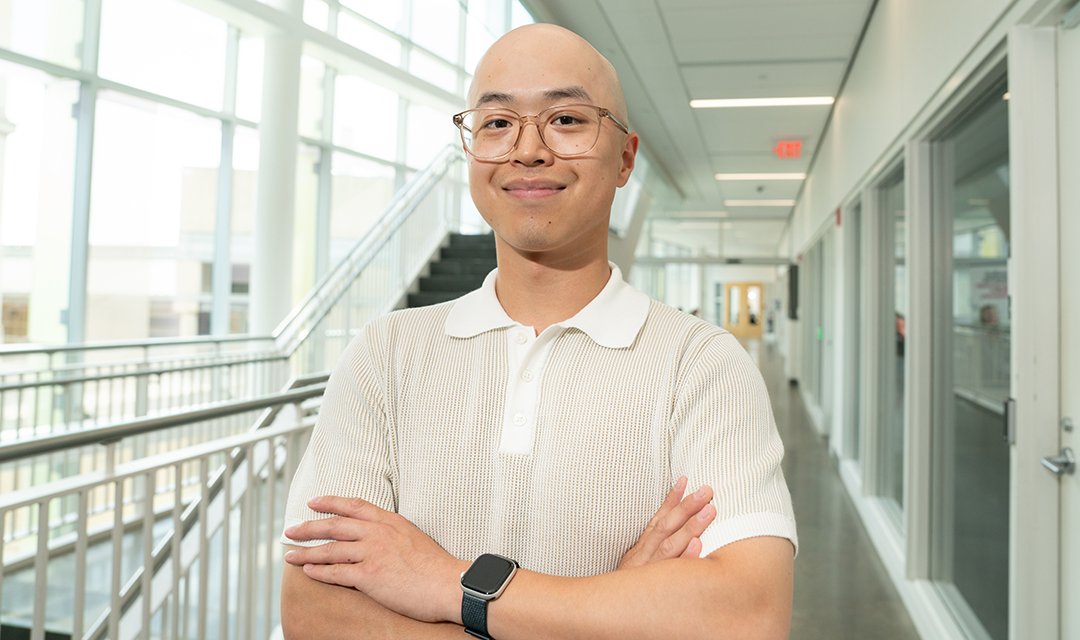 CMUEngineering's tweet card. Jingyi Wu came to CMU to study physics, but the supportive community he found inspired him to continue his academic journey at the university for nearly a decade.