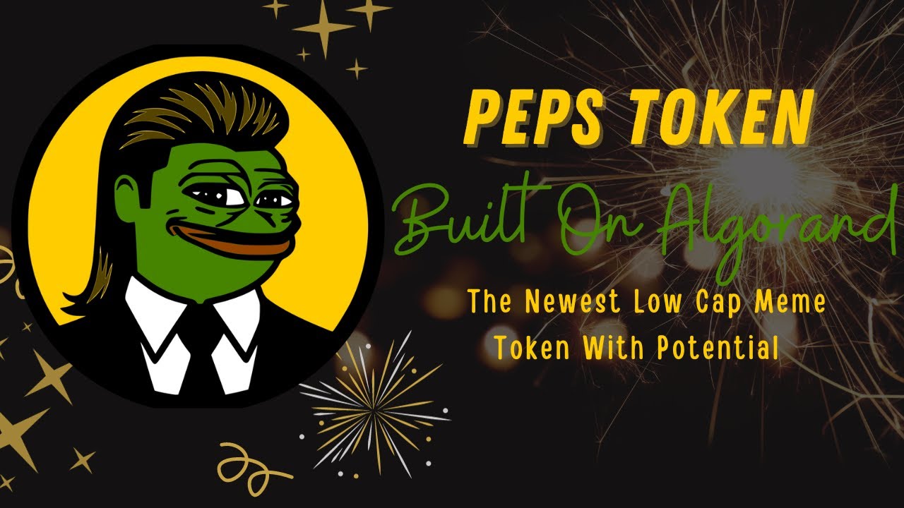 PeperiumASA's tweet card. Peps, a new meme token on Algorand