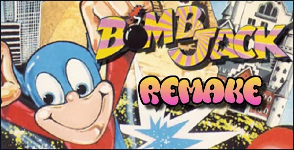 auamstrad's tweet card. Este año 2023 nos está deparando nuevas sopresas para el Amstrad CPC, porque vamos a tener un remake del clasico Bomb Jack de Elite.