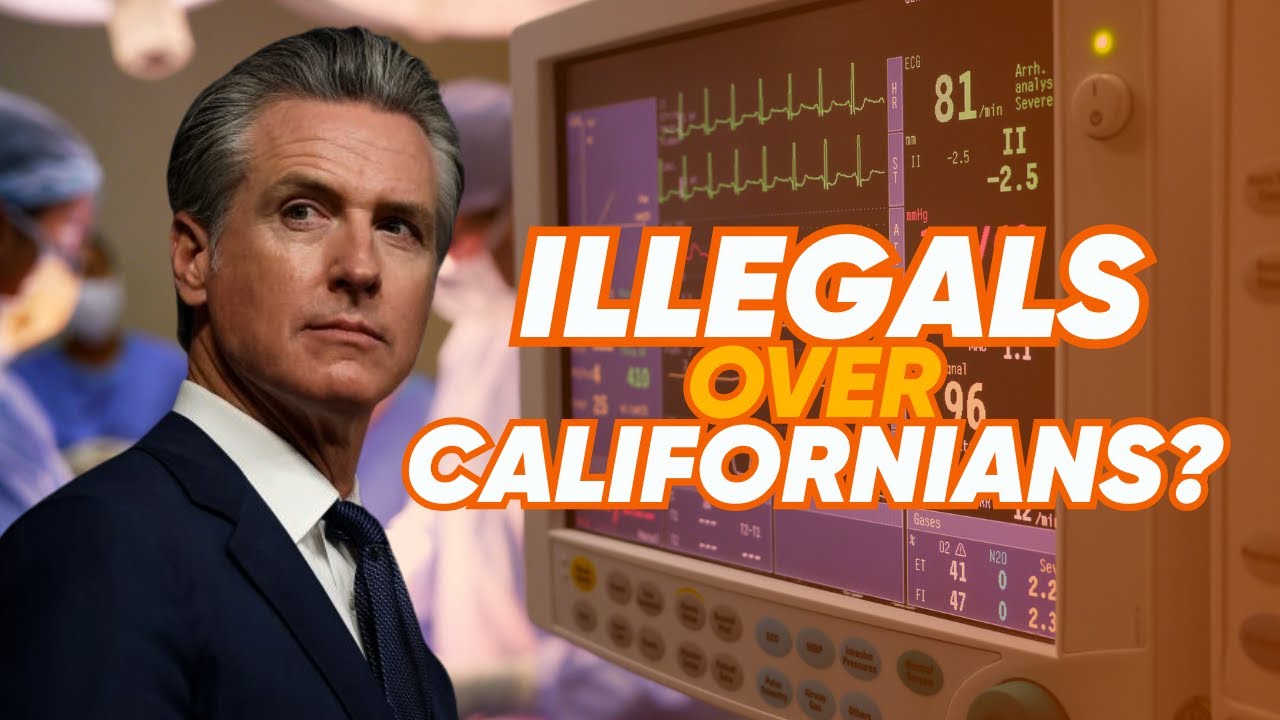 TeamSteveHilton's tweet card. Newsom Puts Illegals OVER Californians