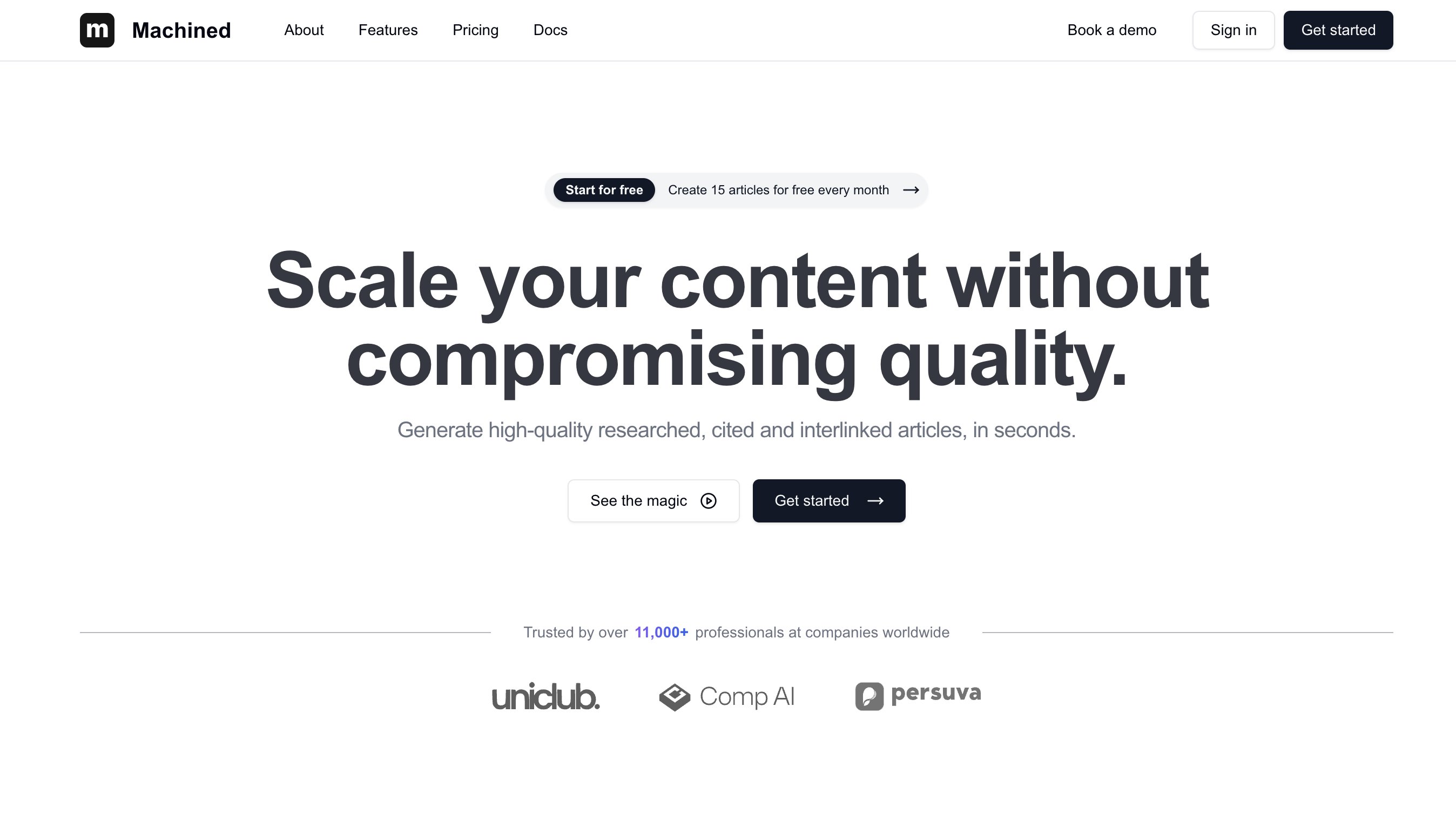 fedjabosnic's tweet card. Machined AI is the best way to build topical authority and grow organic traffic for startups, small businesses and marketing agencies.