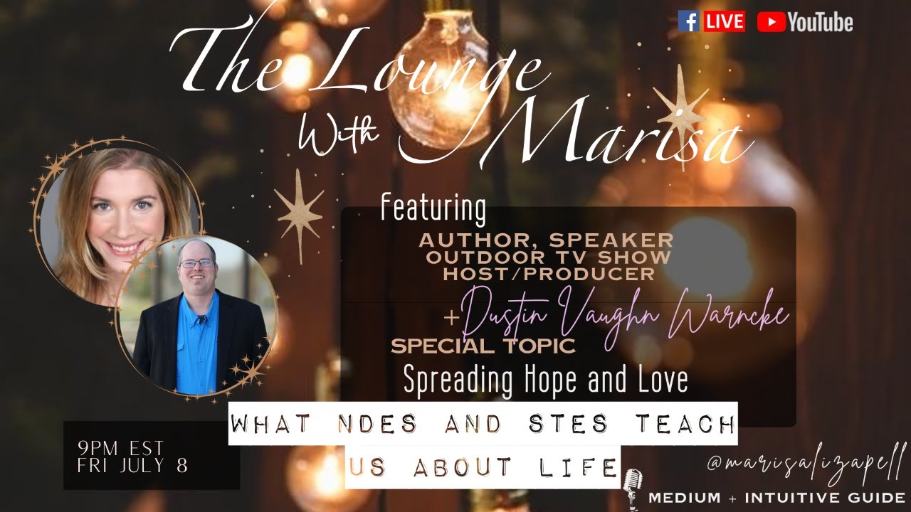 dustinsprojects's tweet card. #TheLounge- What NDEs and STEs Teach Us About Life with Dustin Vaughn...