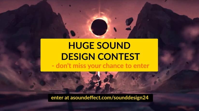 ChandraOyuget's tweet card. Enter this sound design contest for your chances to win wild prizes from Mattia Cellotto - including his huge bundle: