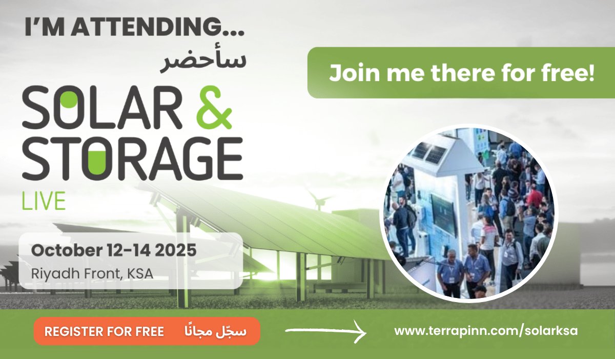Smarttvalue's tweet card. The largest renewable energy exhibition that celebrates the technologies at the forefront of the transition to a greener.