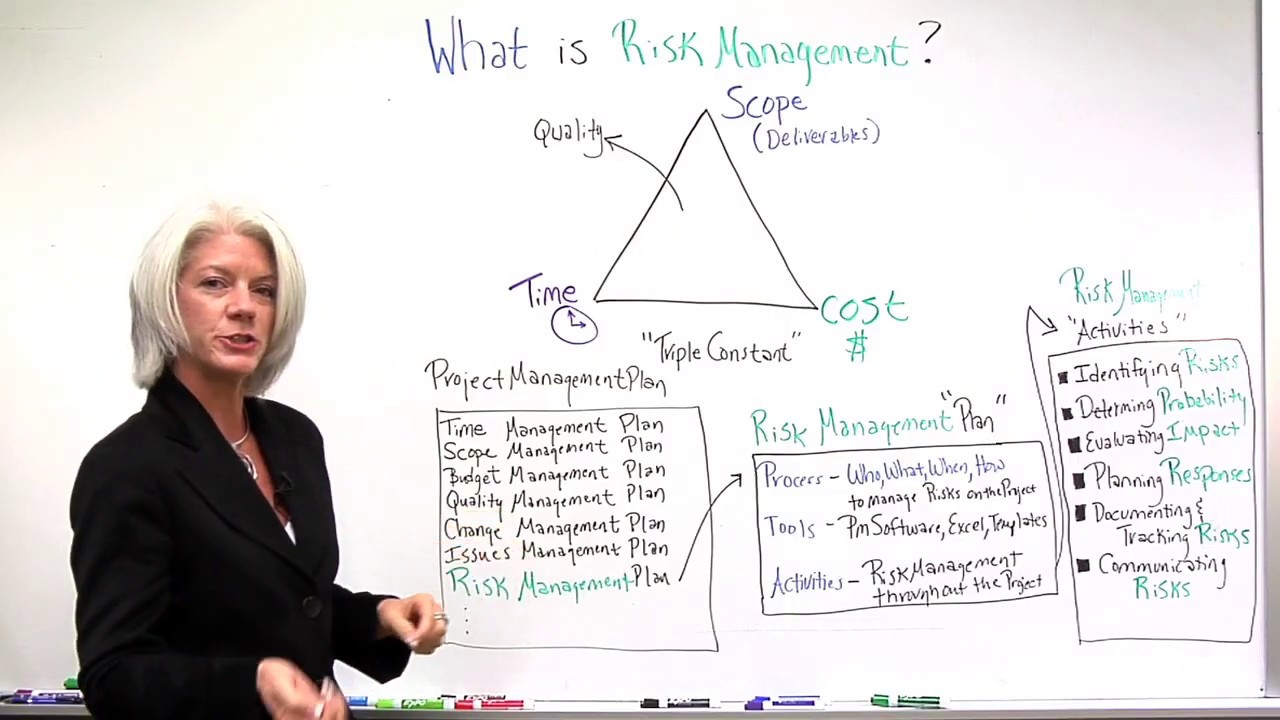 ProjectTips's tweet card. What Is Risk Management In Projects?