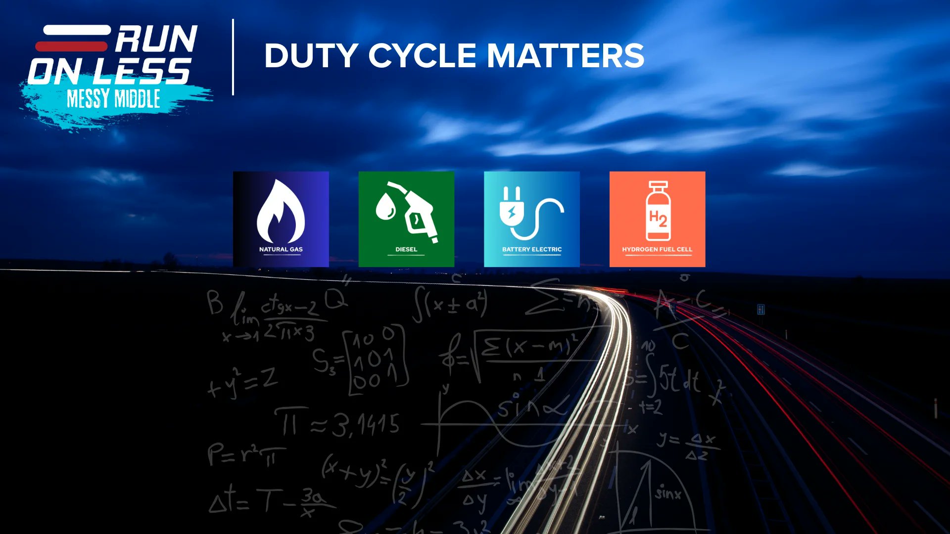 RunOnLess's tweet card. Stories from the Run: Duty Cycle Matters