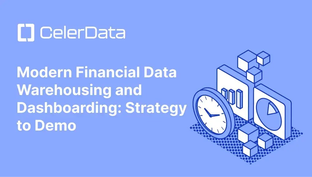 CelerData's tweet card. Explore strategies for building a modern financial data warehouse for real time analytics and business intelligence for equities trading.