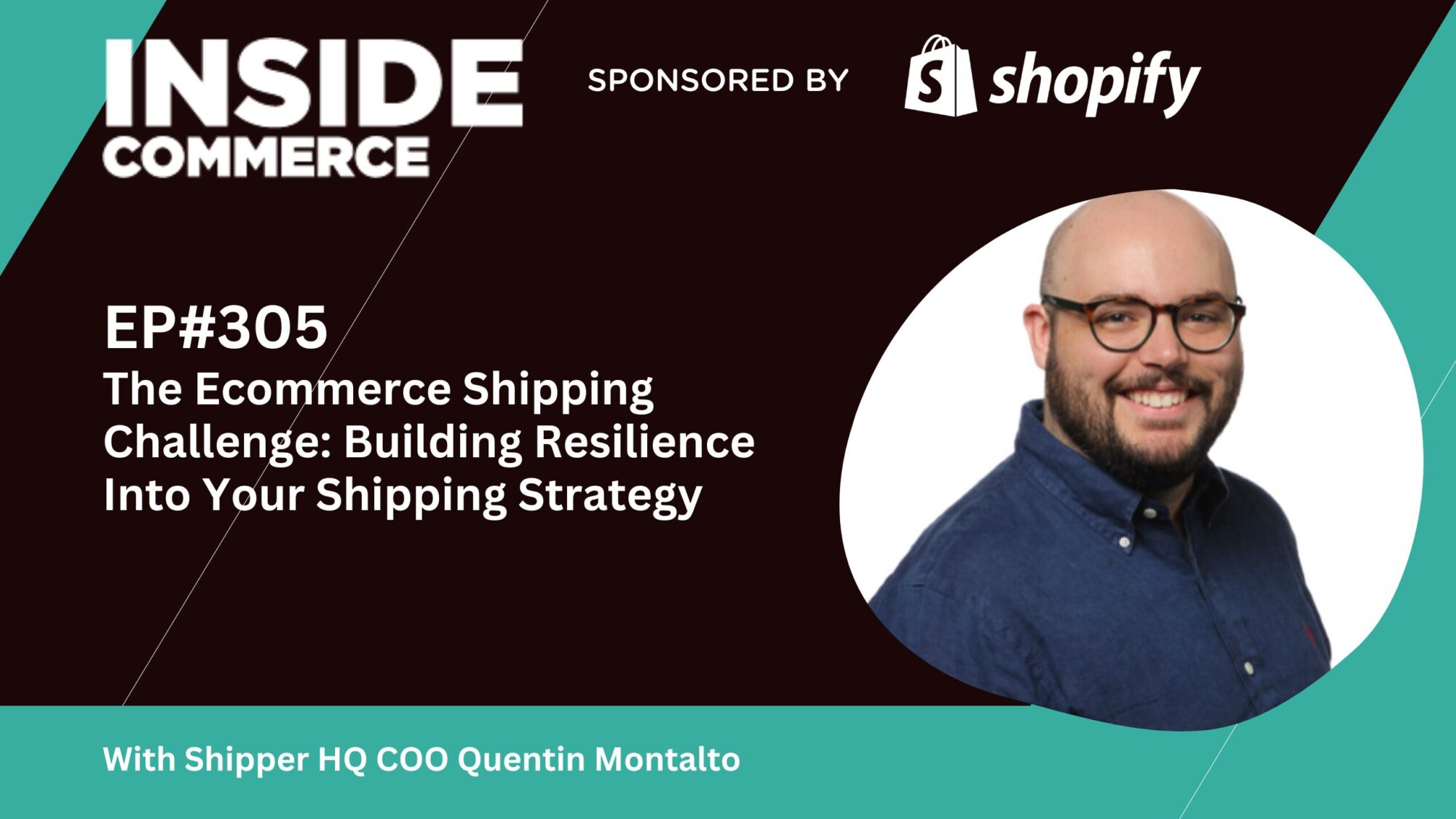 ShipperHQ's tweet card. Get expert advice on the latest ecommerce shipping trends and how brands need to plan ahead to ensure a consistent quality of customer service. Our expert guest is Quentin Montalto, COO at leading...