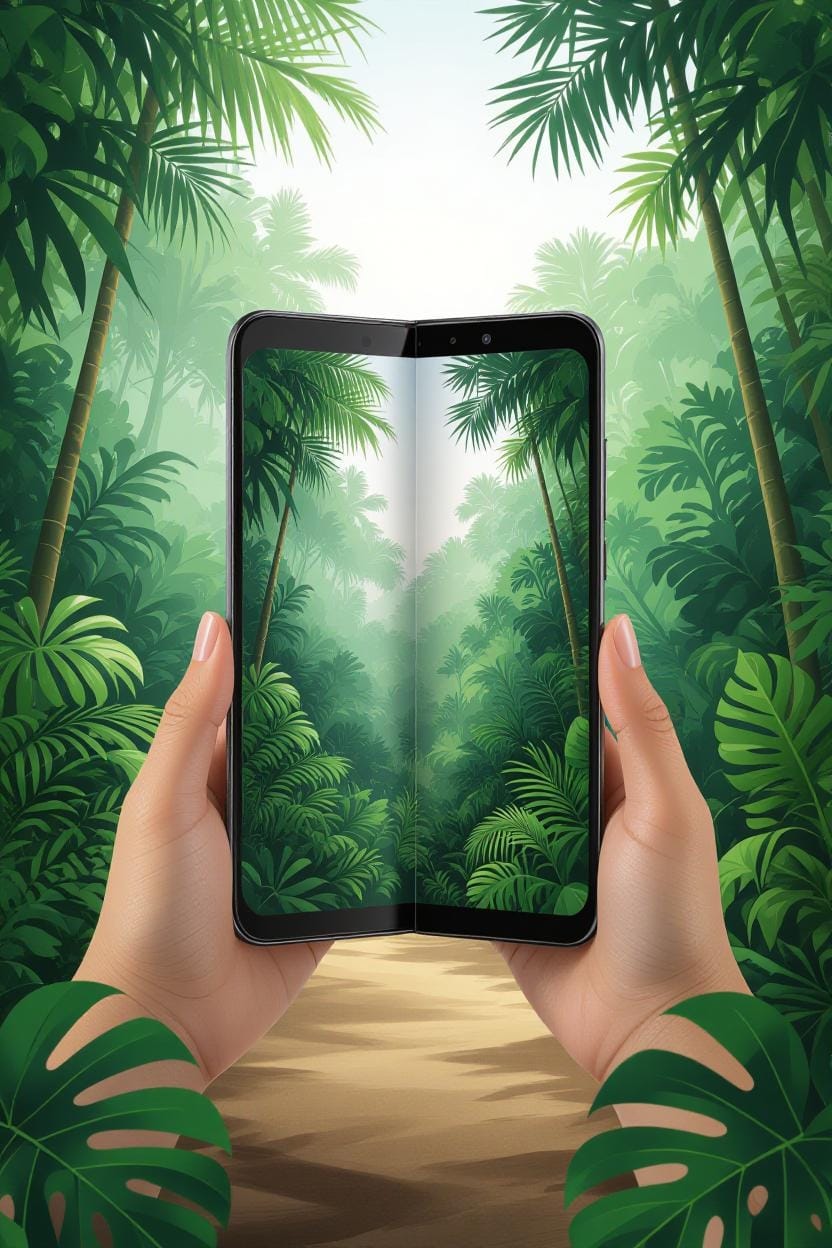 tech_techtalk's tweet card. Google's Pixel 10 Pro Fold flexes AI magic & IP68 toughness (258g tank), while Honor's Magic V5 slays with 217g slimness & 5,820mAh beast battery. Pixel's 8" screen & Tensor G5 own multitasking;...