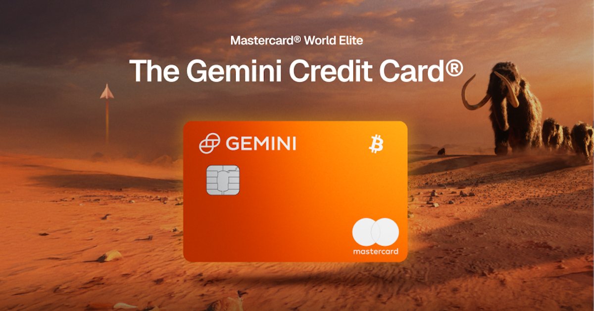 p_t_hack's tweet card. Apply for the Gemini Credit Card - earn crypto rewards on everyday purchases with no annual fee.