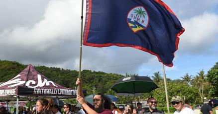 GuamPDN's tweet card. Leadership from around Micronesia has signed on to support self-determination and decolonization for Guam, during the most recent Micronesian Islands Forum hosted in Majuro.