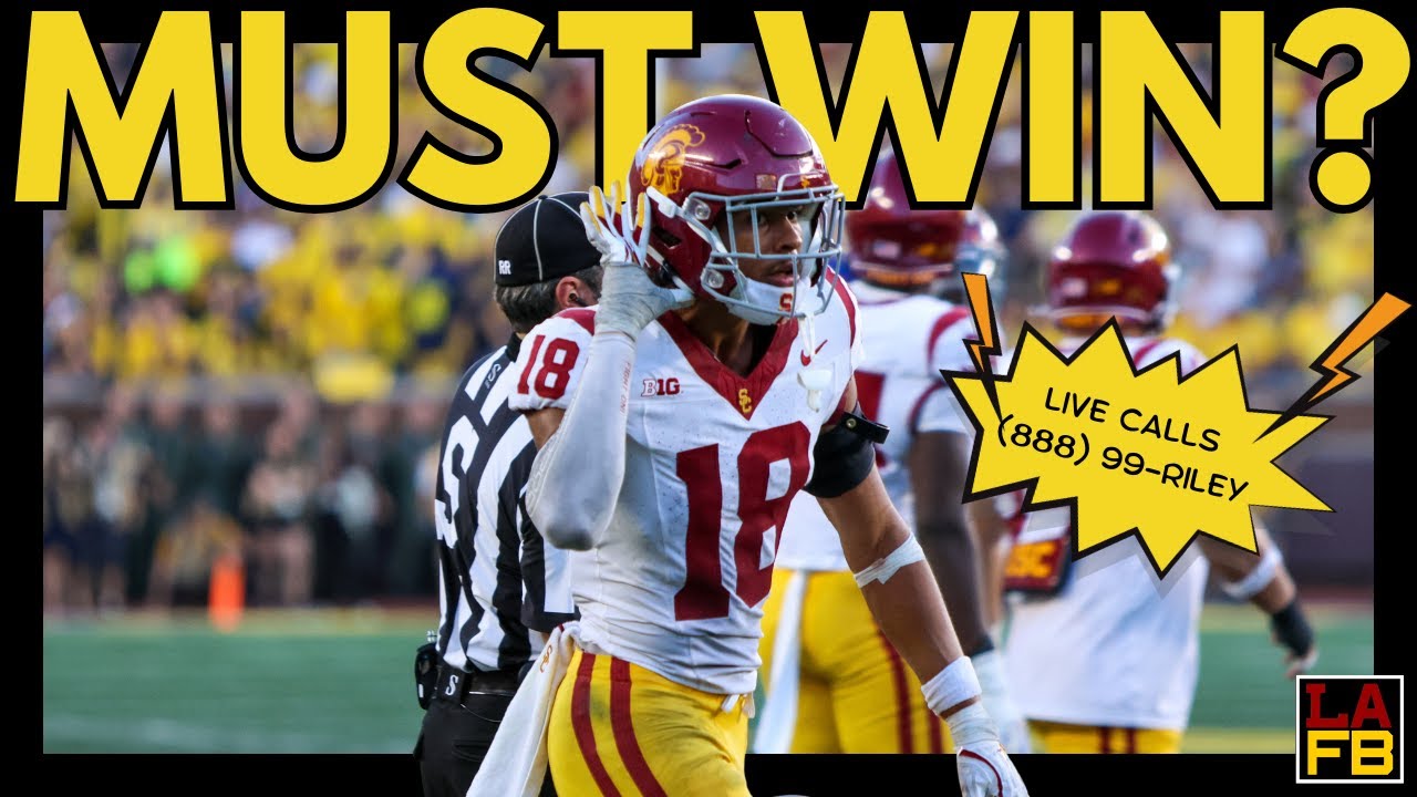 Tim_Prangley's tweet card. "Can USC "Upset" #15 Michigan?" | LIVE Conquest Call-In Show w/...