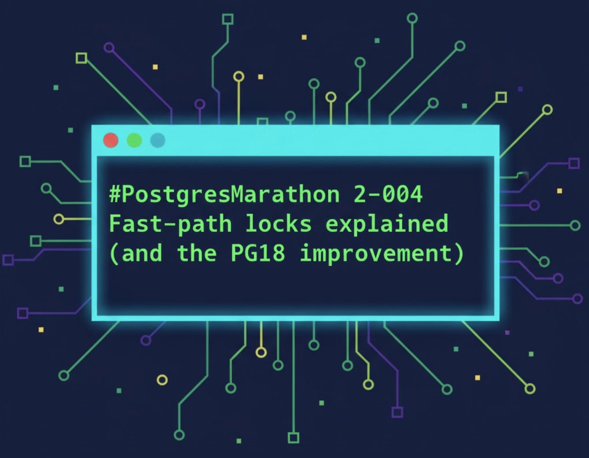 planetpostgres's tweet card. After 2-003, @ninjouz asked on X: