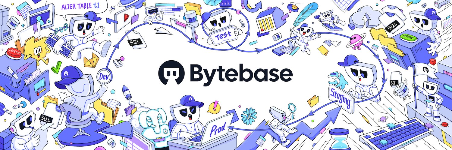ruanbekker's tweet card. World's most advanced database DevSecOps solution for Developer, Security, DBA and Platform Engineering teams. The GitHub/GitLab for database DevSecOps. - bytebase/bytebase