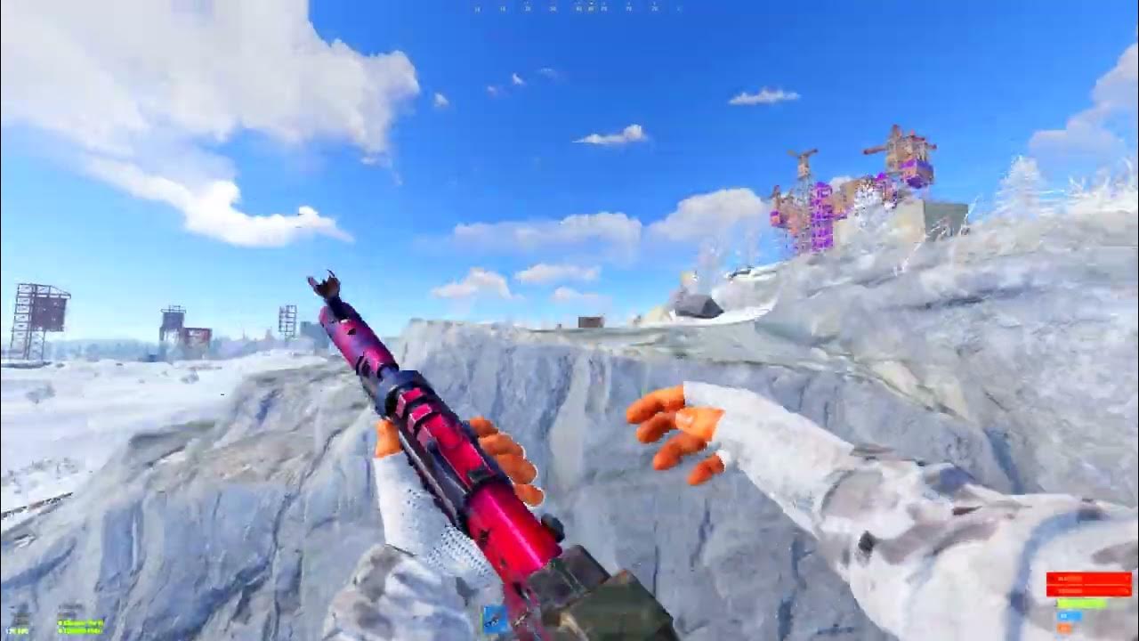ferb_rust's tweet card. options💯(rust pvp highlights)