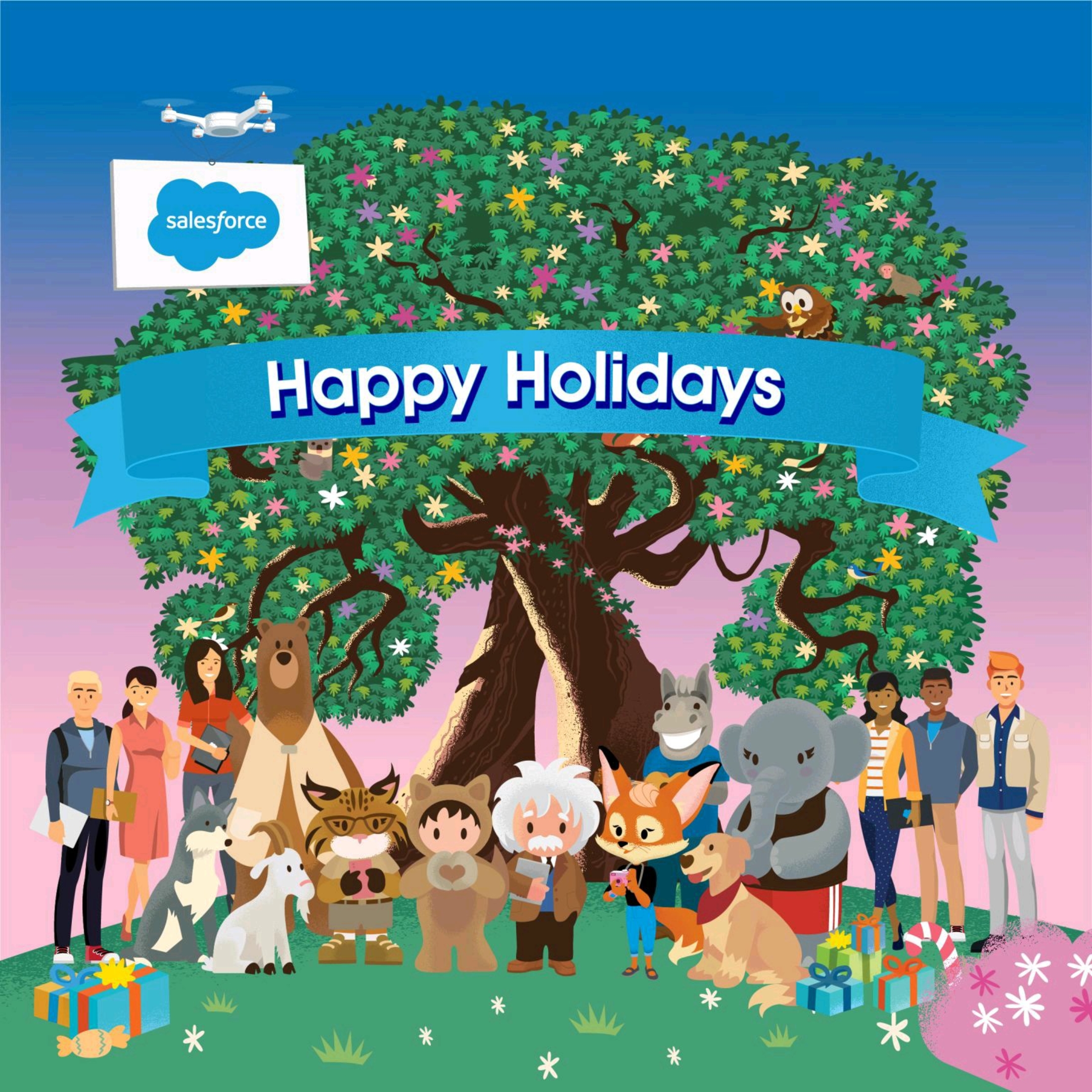 ATLSalesforceDG's tweet card. Virtual Event - Let's talk about what we accomplished this year, and our plans for 2023!