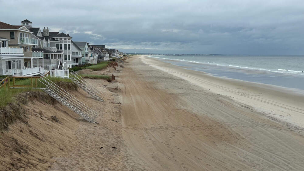 sonel_cutler's tweet card. Each year, local, state and federal governments spend millions of dollars on beach “nourishment” projects designed to reverse the erosion of beach sand, which is increasing with climate change. But...