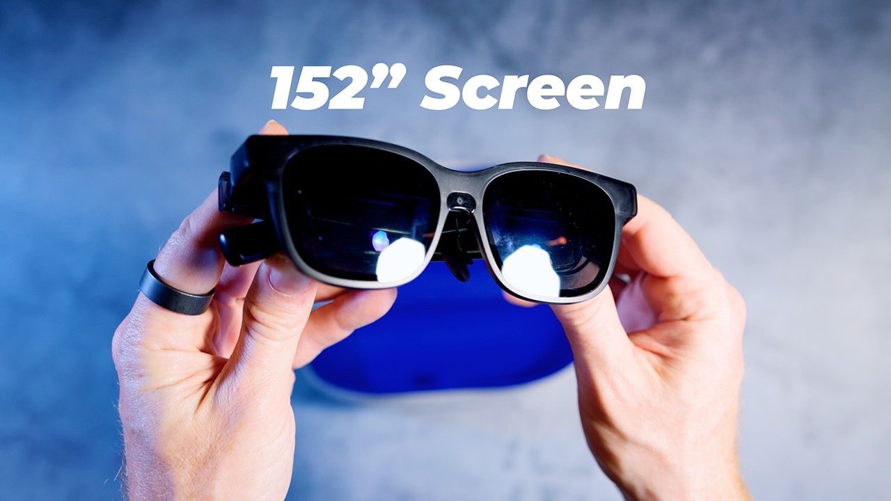 davidtab's tweet card. Are These XR Glasses the Coolest Gadget of 2025? | VITURE Luma Pro