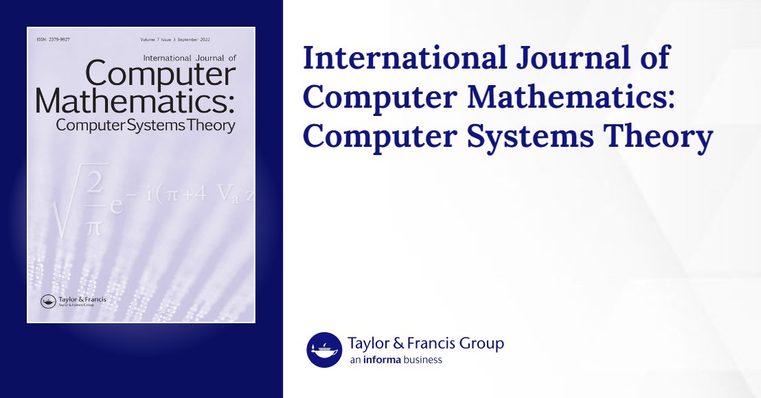 IntJnlCompMaths's tweet card. In this paper, we study the parameterized complexity of some variants of the watchman route problem on line segment arrangements. We show that finding a minimum length Watchman Tree/Route on line S...