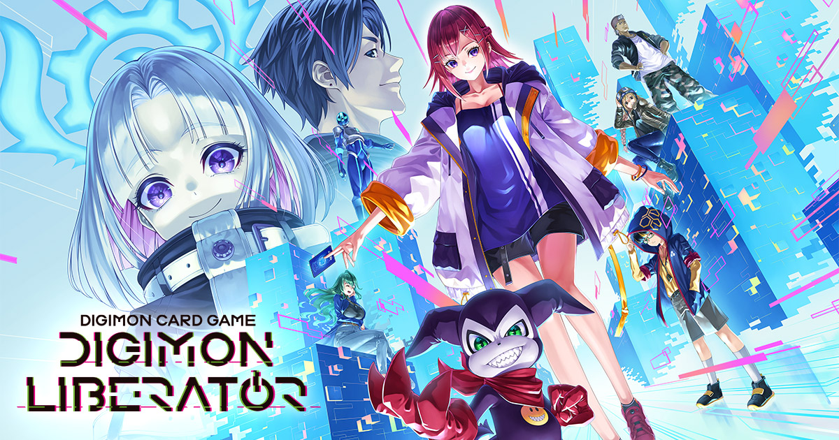 digimon_tcg_EN's tweet card. DIGIMON LIBERATOR