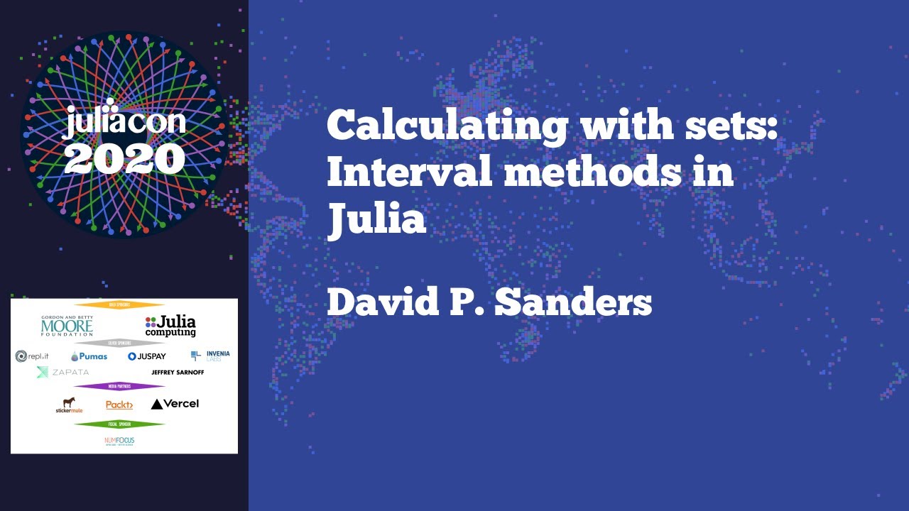 DavidPSanders's tweet card. Calculating with Sets: Interval Methods in Julia | Workshop |...